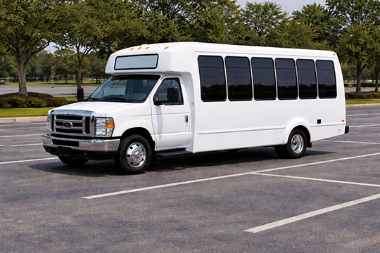 20-passenger minibus available for charter in Davie, FL